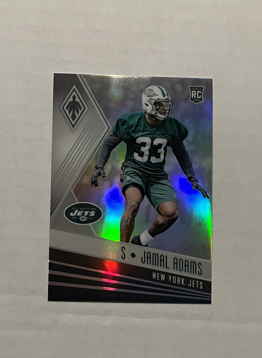 2017 Phoenix JAMAL ADAMS Rookie RC Silver Holo Prizm #143 Jets