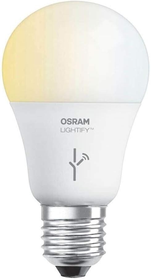 Lot of 3 OSRAM LIGHTIFY A19 Smart Adjustable White LED, Dimm