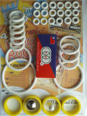Kit Complet D'élastiques Et Billes Pour Flipper Gottlieb Jacks To Open - Neuf
