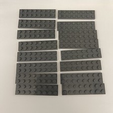 Lego 3034 Dark Gray Replacement Parts Pieces Lot of 16