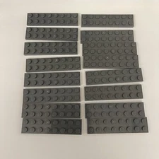 Lego 3034 Dark Gray Replacement Parts Pieces Lot of 16