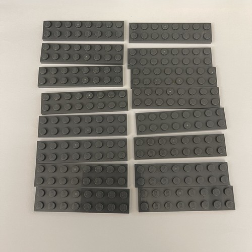 Lego 3034 Dark Gray Replacement Parts Pieces Lot of 16 - Picture 1 of 2