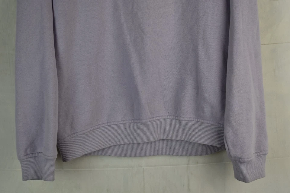 Ellesse Sport Womans Lilac Purple Crewneck Sweatshirt Jumper Size 10 Cotton Blen - Image 3 of 4