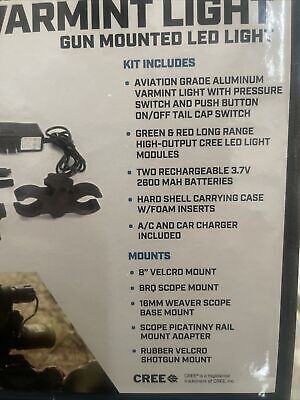 Cyclops Vb250 Varmint LED Light 250 Lum Long Yd Range Cyclops Vb250 Varmint LED Light 250 Lum Long Yd Range