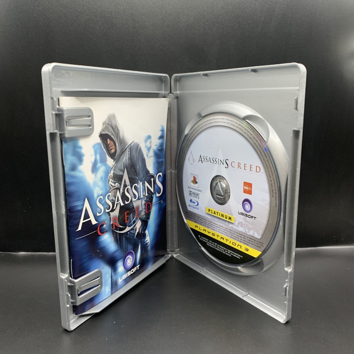 Assassin's Creed Playstation 3 PS3 Platinum Edition Pal jogo manual