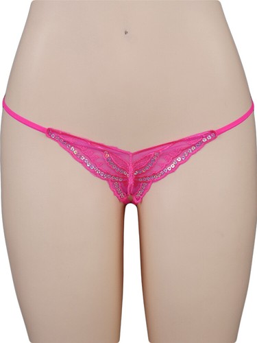 ☆US☆ Sexy Women Lace Thong G-string Panties Lingerie Underwear Crotchles T-back✔ - Picture 23 of 29