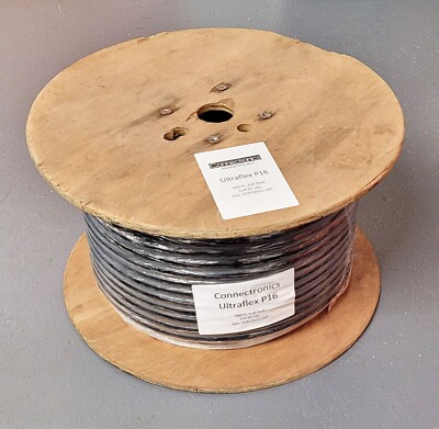 Connectronics Ultraflex P16 - 16 Pair Audio Snake Cable - 500Ft Spool - W285
