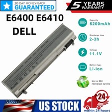 Laptop Battery For Dell Latitude E6400 E6410 E6500 E6510 PT434 W1193 4M529 11.1V