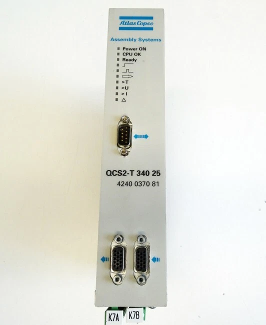 Módulo de servocontrol Atlas Copco QCS2-T 34025 QCS2-T 340 25 4240 0370 81 -usado- Foto 2 de 4
