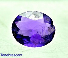 0.50 Crt Fluorescent Transparent Sharp Tenebrescent Faceted Hackamnite Gemstone