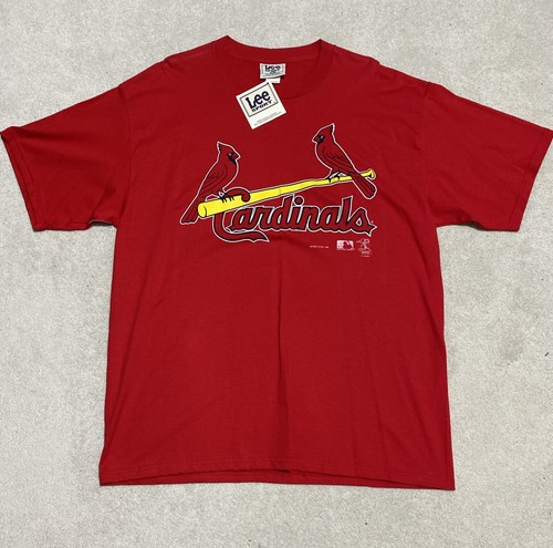 Vtg ‘98 MLB St Louis Cardinals Mark McGwire #25 T-Shirt XL Lee Sport Nutmeg NWT
