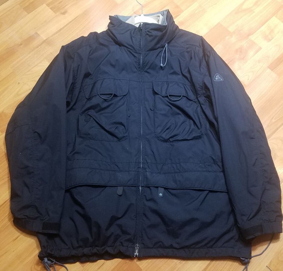 Men's Vintage Nike ACG Technical Shell Ski Snowboard Jacket Size XL