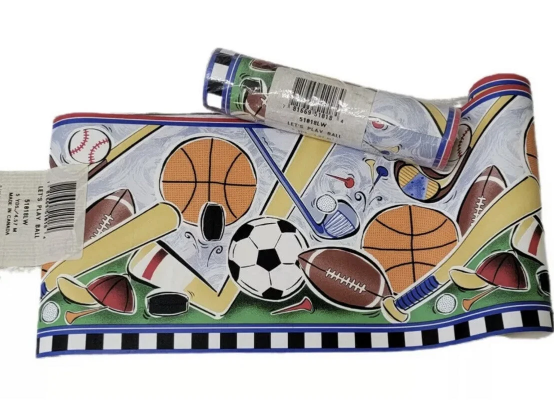 All Sports Wallpaper Border