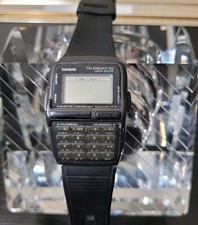 Vtg CASIO Telememo 30 Data Bank Digital Calculator Watch DBC-30 1253 UN-TESTED
