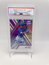 2017 Panini Elite Extra Edition /Auto Purple /100 Oneil Cruz PSA 10 / POP 2