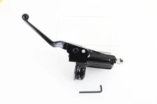 Handlebar Master Cylinder 3/4 inch Bore Black fits Harley Davidson