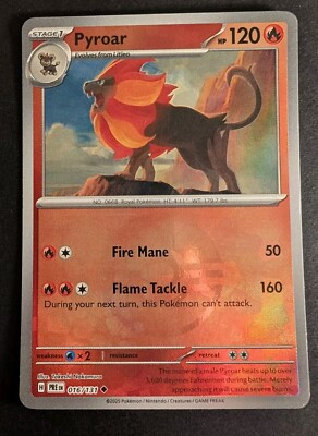 Pyroar 016/131 - Pokeball Reverse Holo - Prismatic Evolutions