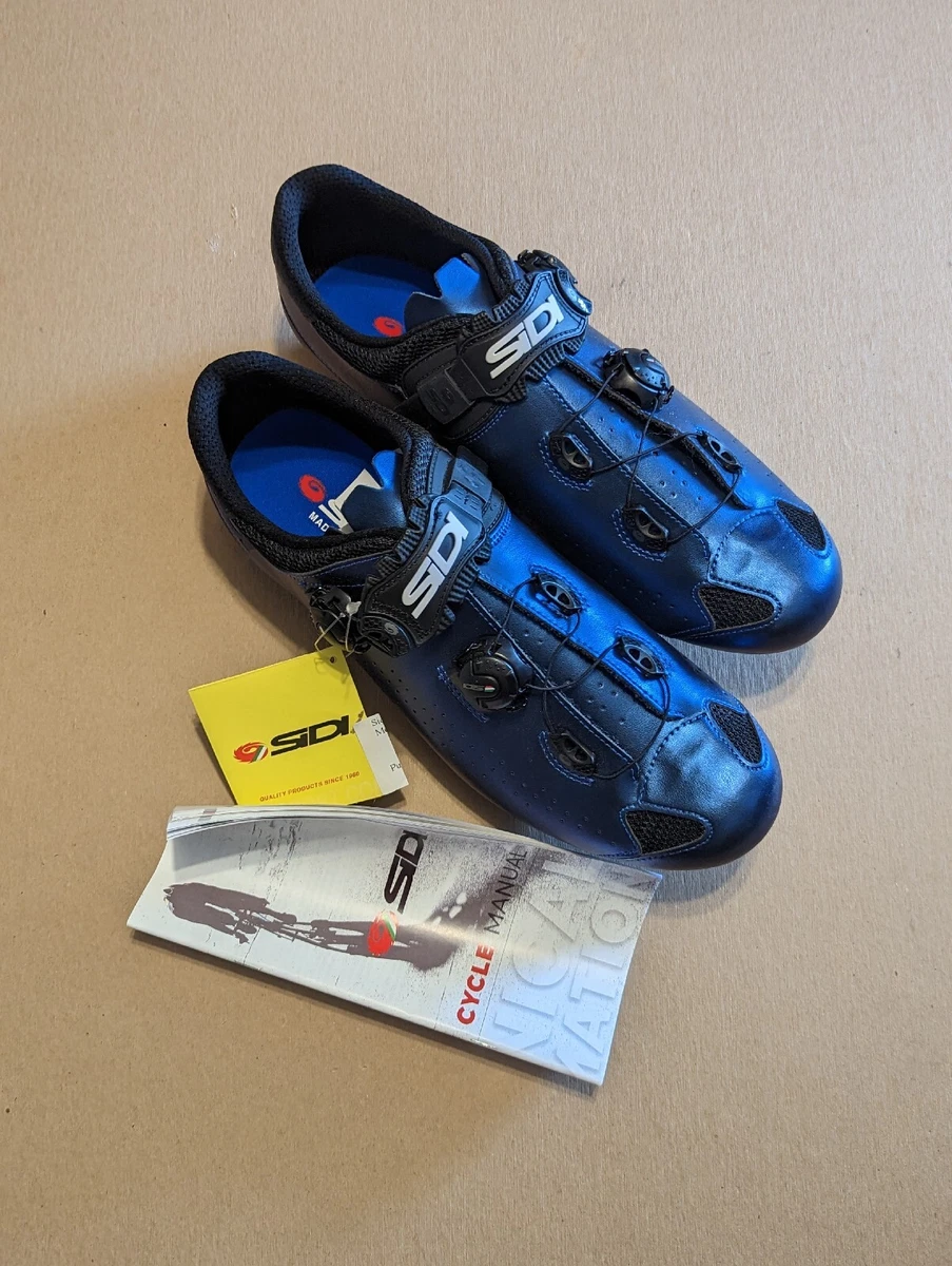 Sidi Dominator 10 Blue MTB SPD shoes EU 46 US 11.5 New eBay