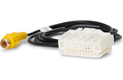 For Jeep Wrangler Backup Camera Video Reversing Adapter Cable Wire for OEM Radio