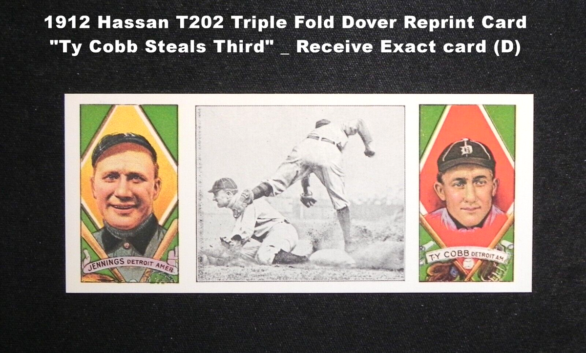 1912 HASSAN T202 Triple Folder Dover Reprint 