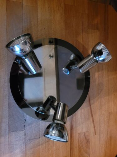 Chrome 3 Tier Ceiling Light Wickes - Picture 2 of 7