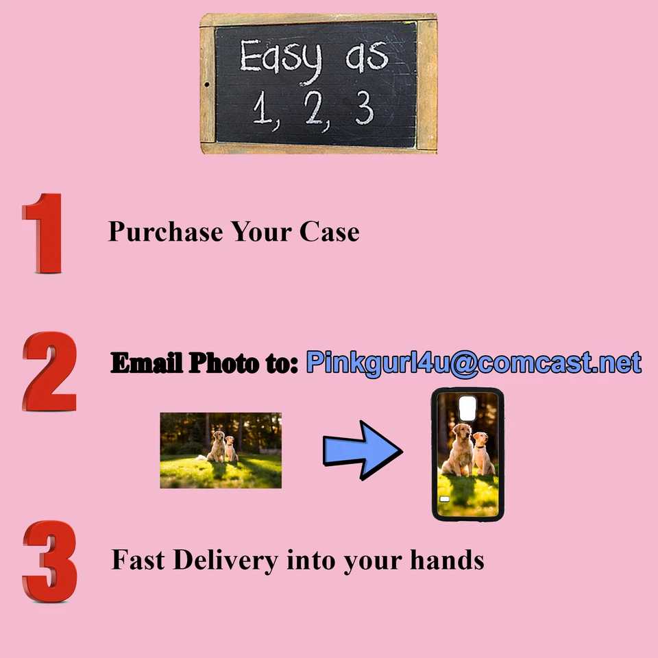 Customized Phone Cover Case with Your IG Pic Photo Graphic For iPhone 5c - Image 2 of 3