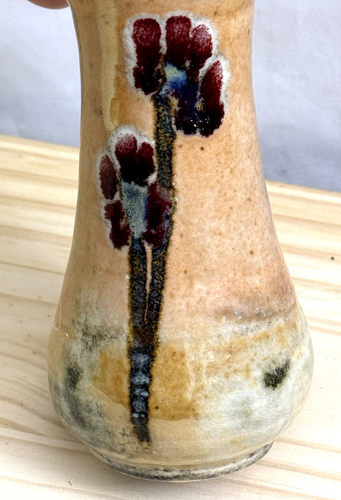 Vintage Bill Wilson Studio Kunstkeramik Vase/Pfotenabdruck Stempel signiert - Bild 8 von 11