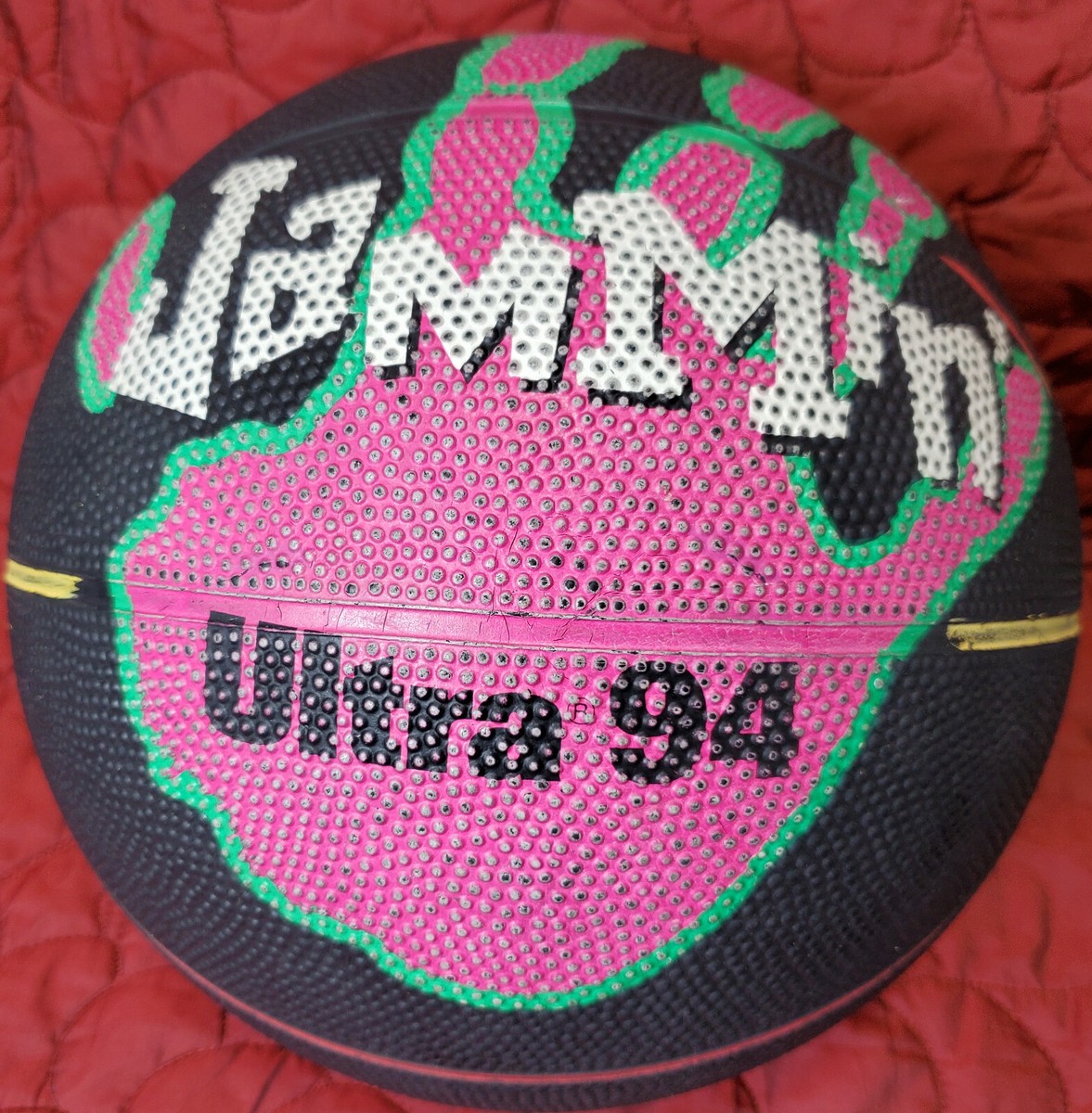VTG 1994 Sunoco Slammin' Jammin' Ultra 94 Basketball Black