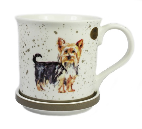 German Shepherd / Jack Russell / Alsatian CHINA Mug & Coaster Gift PRESENT IDEA - Picture 9 of 18