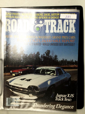 JagArtRt#281 Article Track Test Jaguar XJ-S Coupe & Racing May 1977 6 page