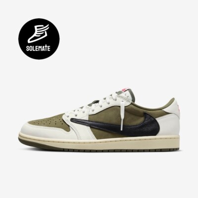 Nike Air Jordan 1 Low Travis Scott Medium Olive PS DO5442-200 Fast Ship 