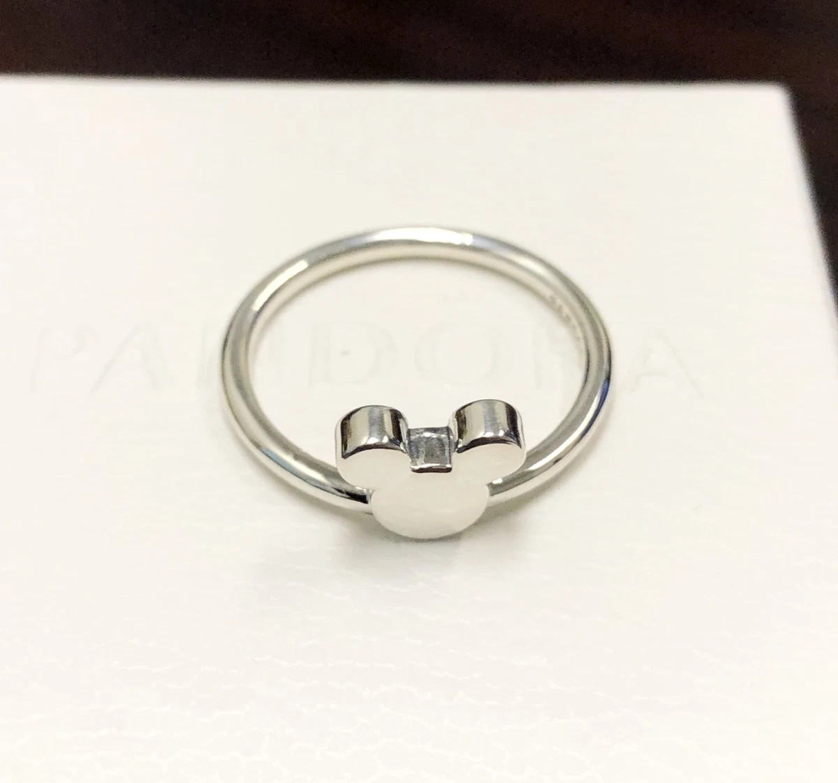 Mickey mouse silhouette best sale ring