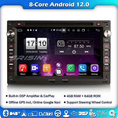 Android 12.0 Autoradio for VW BORA GOLF IV TRANSPORTER Seat IBIZA Carplay 8-Core