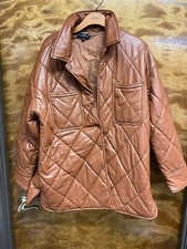 Women "slate & Willow Caramel Color, Puffy Coat. Size Xl P. O. Defect