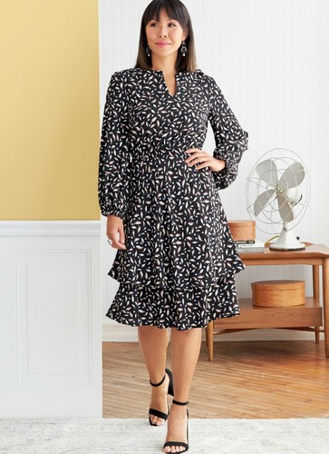 Butterick SEWING PATTERN B6806 Misses Or Womens Dress Sizes 8-16 Or 18W-24W - Picture 5 of 8