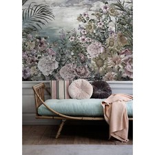 Home wall mural Watercolor Meadow Painting Decor Non-woven wallpaper Wallcover