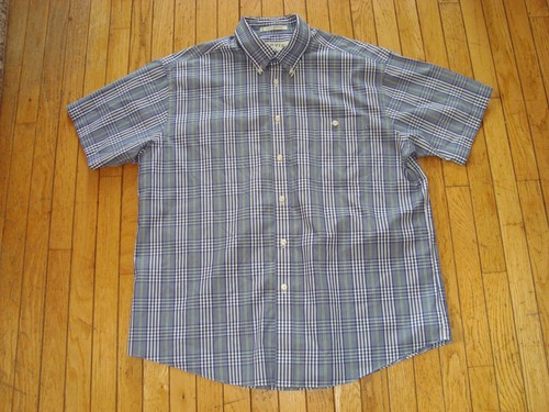 ORVIS MEN'S SHORTSLEEVES 100% COTTON SHIRT SIZE XL HARDLY WORN! - Picture 2 of 10