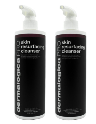 Dermalogica Skin Resurfacing Cleanser Pro Size (16oz/473mL)NEW PACKAGING/ 2 PACK