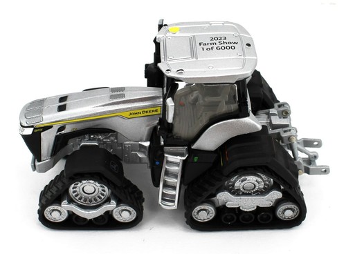 2023 FARM SHOW ED = ERTL 1:64 JOHN DEERE 8RX 410 *SILVER CHASE* PRESTIGE NIB! - Picture 4 of 5