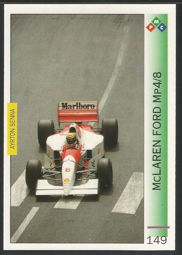 PMC - The Magic Senna (Aryton) 1994 - Choose from 162 cards - F1 Formula One - Picture 152 of 165