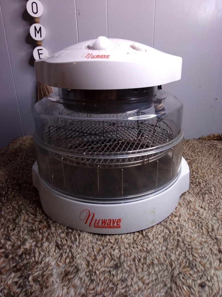 Horno Infrarrojo Nuwave Modelo 20201-20204 Rojo y Blanco FUNCIONA Foto 2 de 4