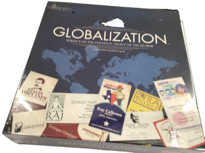 Globalization Board Game By Closet Nerd Games New still in shrink wrap