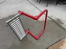 Powerbuilt Heavy Duty Tire Step for Truck, SUV, Non-Slip Steel Surface, Adjustab