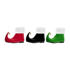 1 Pair of Christmas Elf Shoes Funny for Adults for Halloween Holiday Parties