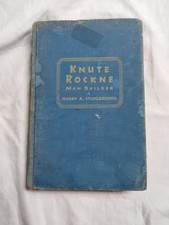 Knute Rockne Man Builder by Harry A. Stuhldreher 1931 Hardcover 1st Edition