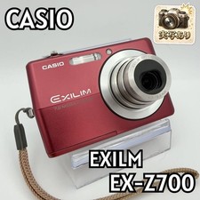 Excellent condition CASIO EXILIM EX Z700 red digital camera