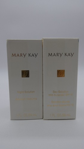 Mary Kay Tageslösung mit Sonnencreme LSF 15 & Nachtlösung abgelaufen unbenutzt 1oz @