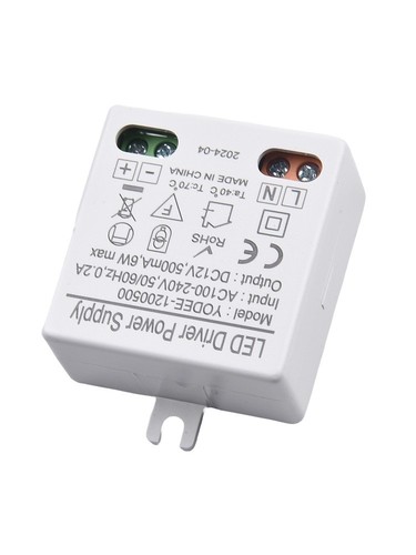 Alimentation LED fiable sortie AC vers DC 12V 6W pour diverses applications LED - Bild 9 von 12