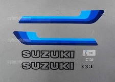 1980 Suzuki JR50 decals 80' stickers Minibike 10pc graphic pitbike JR 50 2stroke