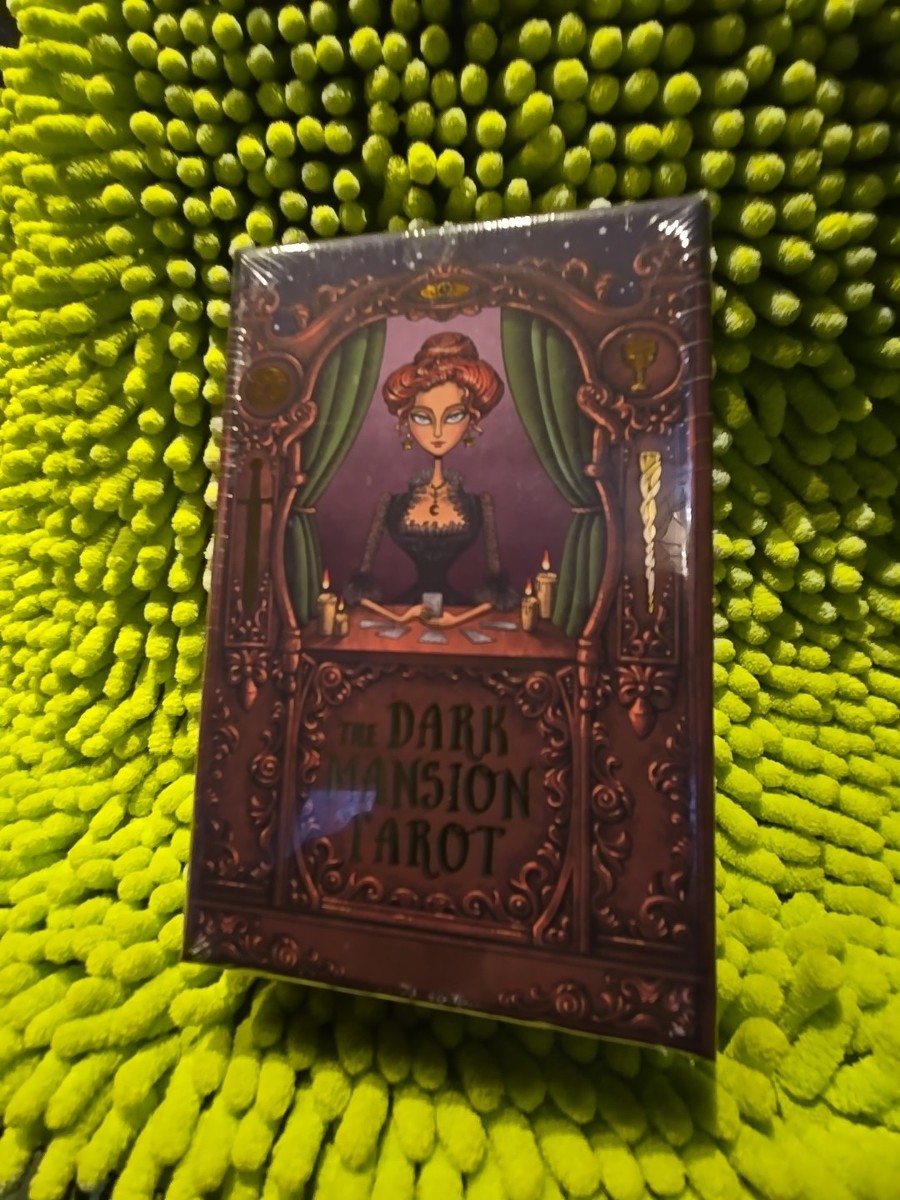 トランプ THE DARK MANSION TAROT HTF The Dark Mansion Tarot 78 Card Deck 1st Edition 2018
